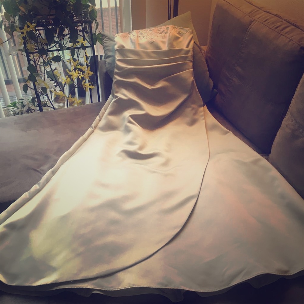 Davids Bridal bridesmaids dress. Size 4.